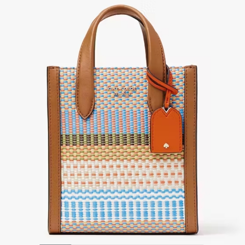 Kate Spade Manhattan Striped Mini Tote